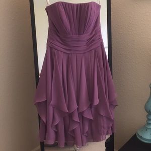 David's Bridal - bridesmaid dress - Wisteria sz 2